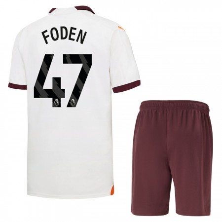 Camisetas Manchester City Foden 47 Segunda 2023-24 - Niño (+ Pantalones) Camisetas Manchester City Foden 47 Segunda 2023-24 - Niño (+ Pantalones)